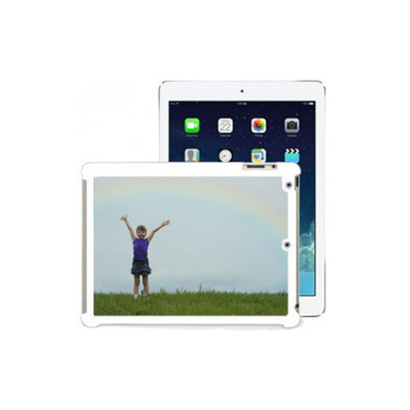 Coque Photo iPad Air Bord Blanc