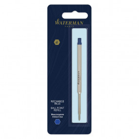 Recharge de stylo bille encre bleue pour waterman