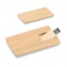 Clé USB en forme de carte en bois