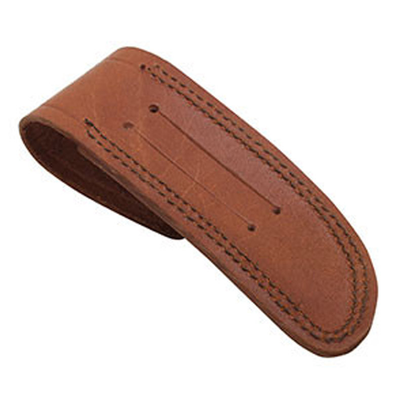 Etui fourreau de protection cuir pour couteau de poche 12cm