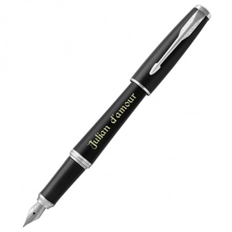 Stylo parker urban plume gravé