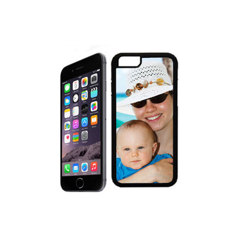 Coque Photo iPhone 6/6S Bord Noir