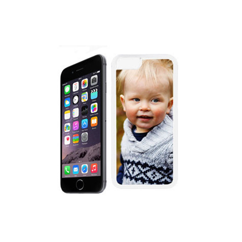 Coque iPhone 6/6S bord blanc