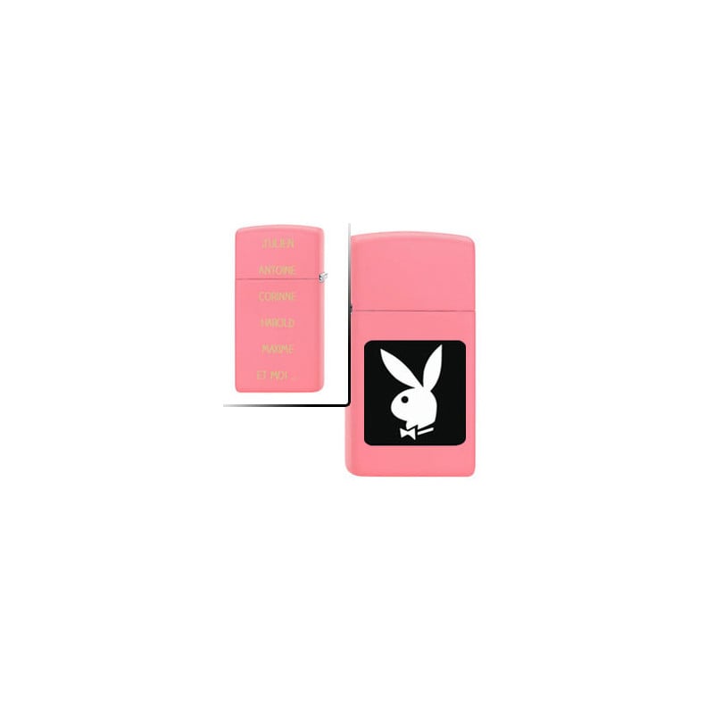 Briquet Zippo Playboy Pink Slim