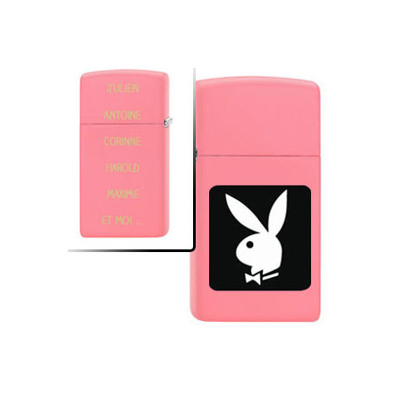 Briquet Zippo Playboy Pink Slim