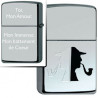 Zippo sherlock gravé