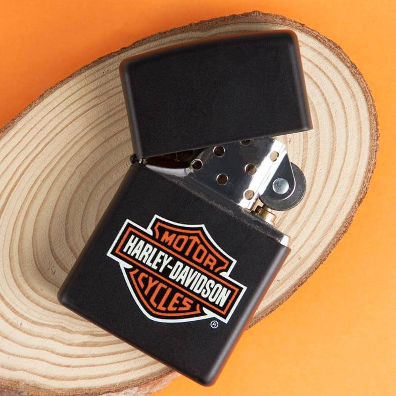 Zippo Harley Davidson noir