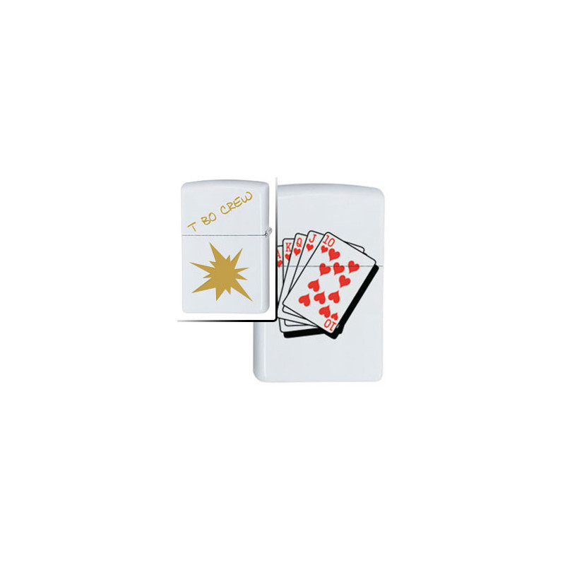 Briquet zippo cards