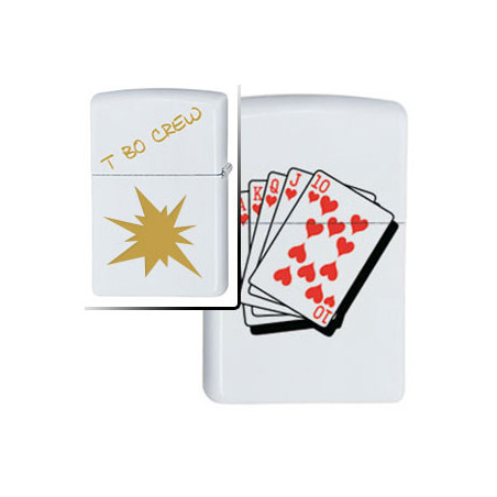 Briquet zippo cards