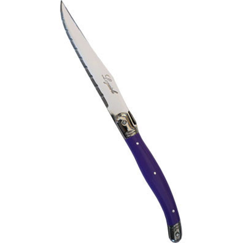 Couteau manche violet