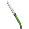 Couteau de table laguiole vert