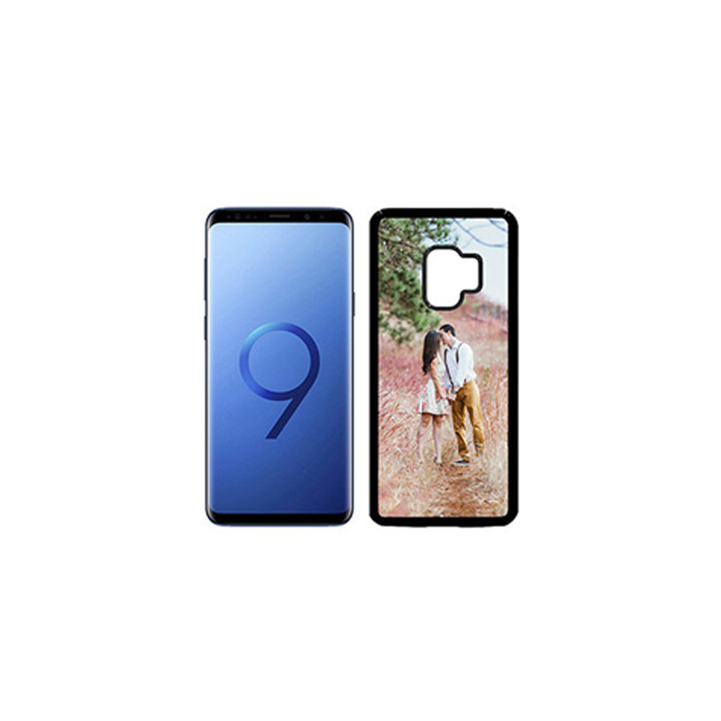 Protection pour Samsung S9 avec un rebord noir