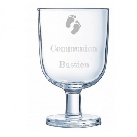 Verre à pied gobelet