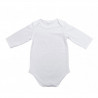 Body blanc pour bébé à personnaliser