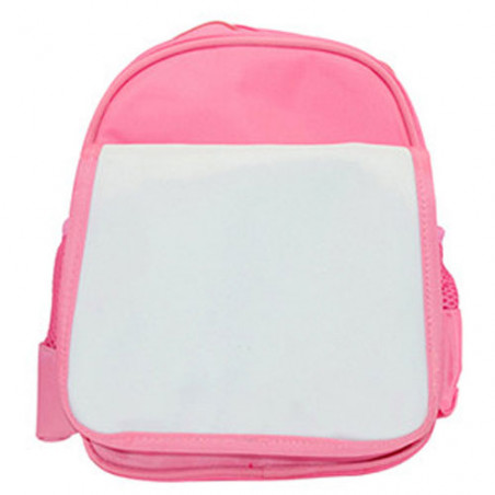 Sac à dos enfant rose avant personnalisation