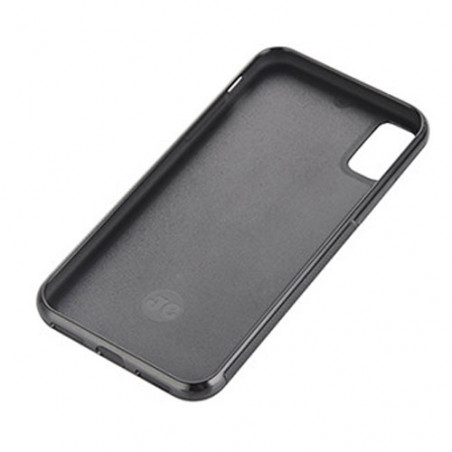 Coque iPhone X souple noir