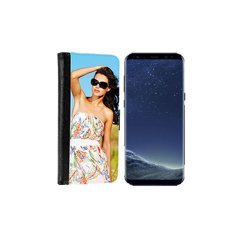 Etui Clapet a personnaliser Samsung Galaxy S8 Plus