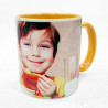 Mug Jaune Clair à personnalisé