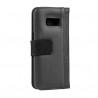 Etui clapet Samsung Galaxy S8 Noir personnalisable