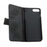 Etui personnalisable iPhone 7 Plus à Clapet Bord Noir