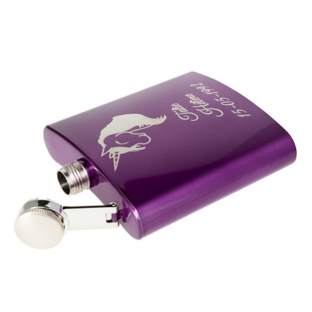 Flasque violette 180ml