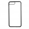 Coque iPhone 7 Plus Souple Noir personnalisable