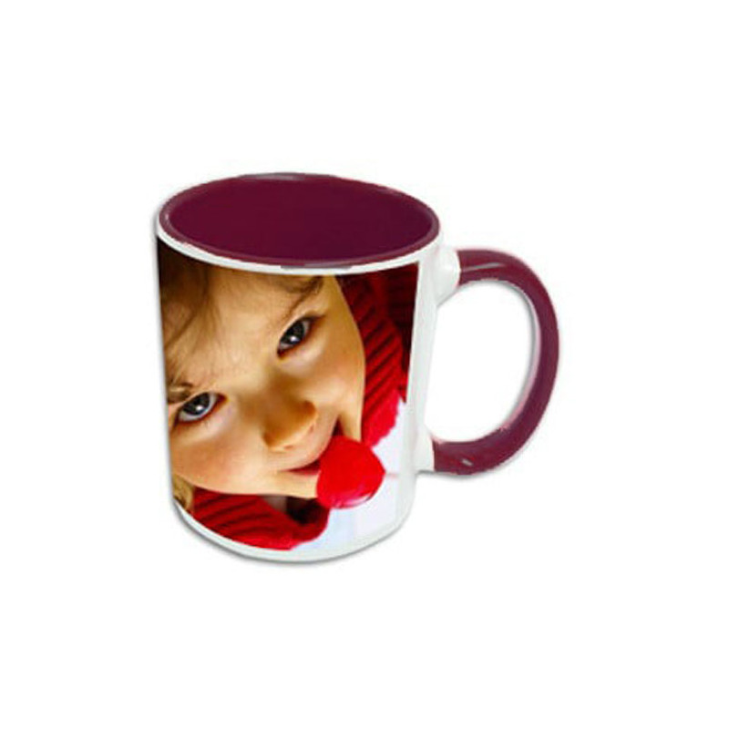 Mug Photo Rouge Foncé