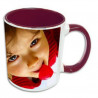 Mug Photo Rouge Foncé