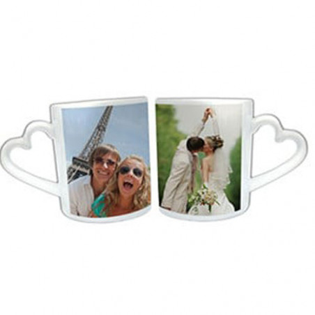 Duo mug coeur Duo mug coeur
