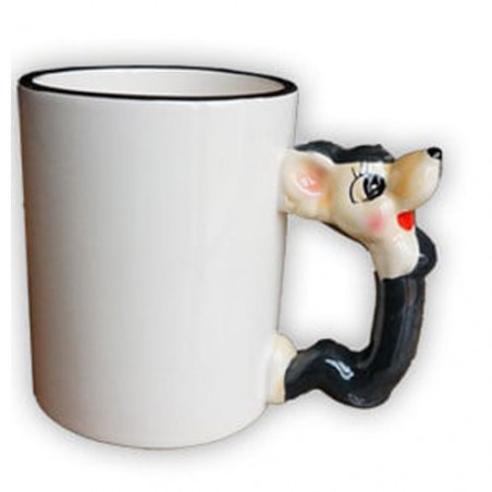 Mug anse souris à personnaliser