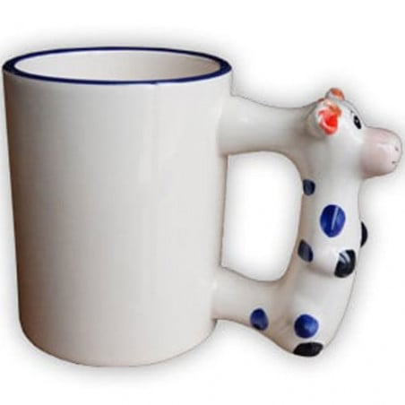 Mug à personnalisé anse vache