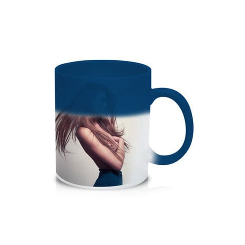 Mug Photo Magique Bleu