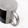 Tasse argent personnalisée