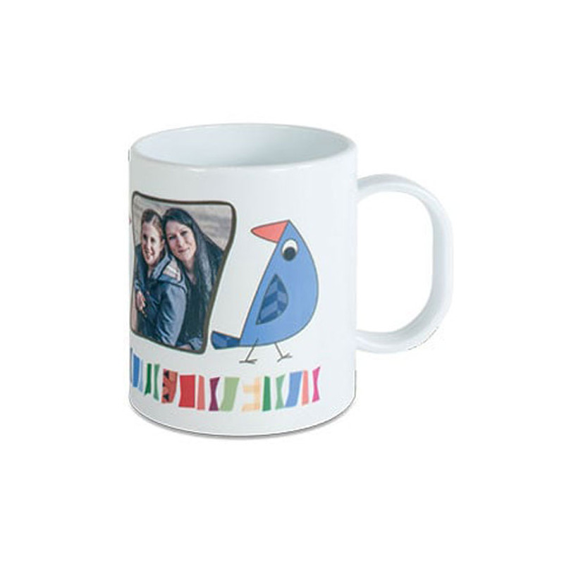 Plus de casse avec ce superbe mug incassable personnalisable