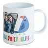 Mug en plastique blanc