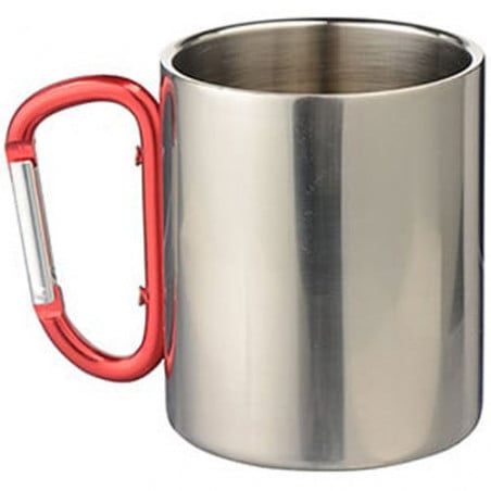 Accessoire d'escalade  Mug en inox mousqueton