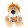 Peluche Lion personnalisée photo