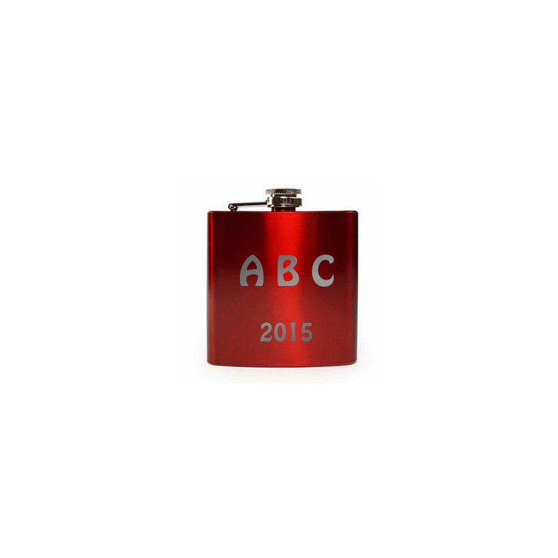 Flasque rouge sur mesure Flasque rouge sur mesure