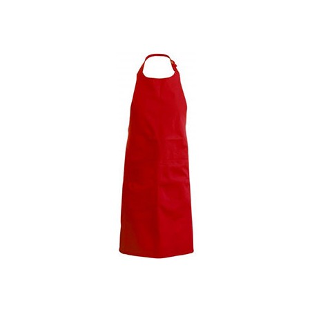 Tablier de Cuisine Rouge Brodé