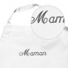 Tablier de Cuisine Enfant Blanc Brodé