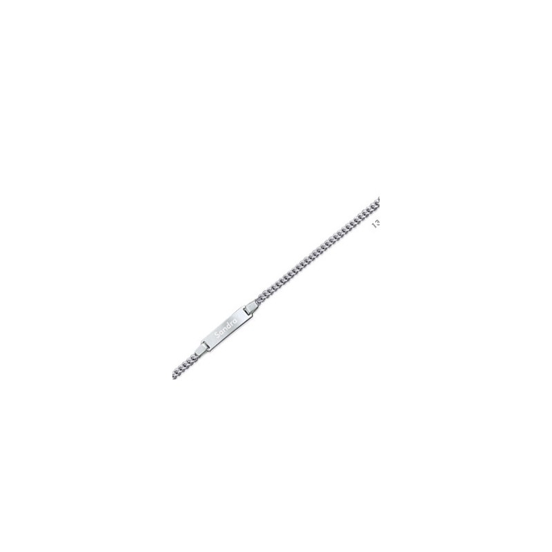 Gourmette Maille 5mm en Argent 925‰