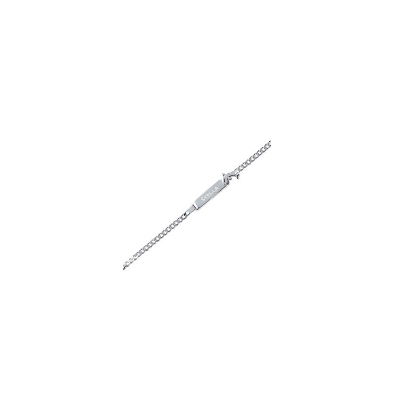 Gourmette Maille Dauphin 5mm en Argent 925‰