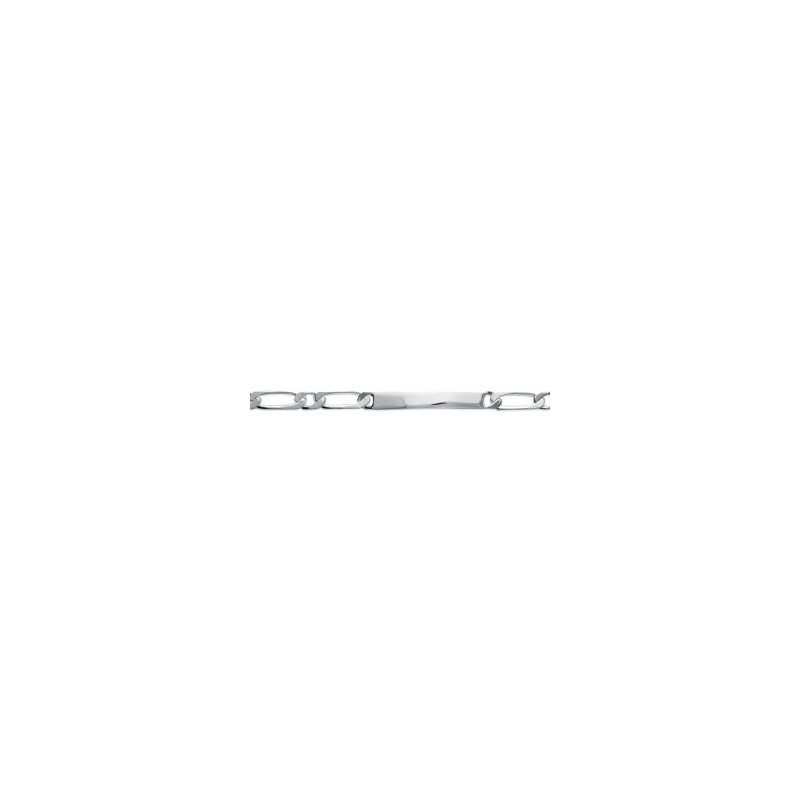 Gourmette Figaro V1 5mm en Argent 925‰