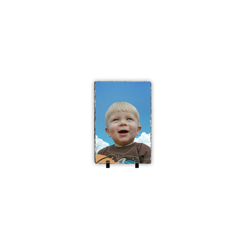 Grand Cadre Photo Portrait en Ardoise