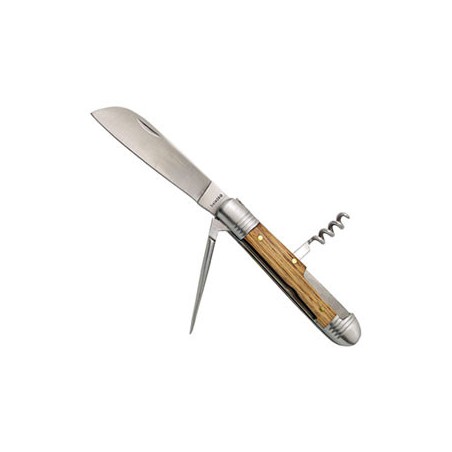 Couteau avec tire bouchon et poinçon Couteau avec tire bouchon et poinçon