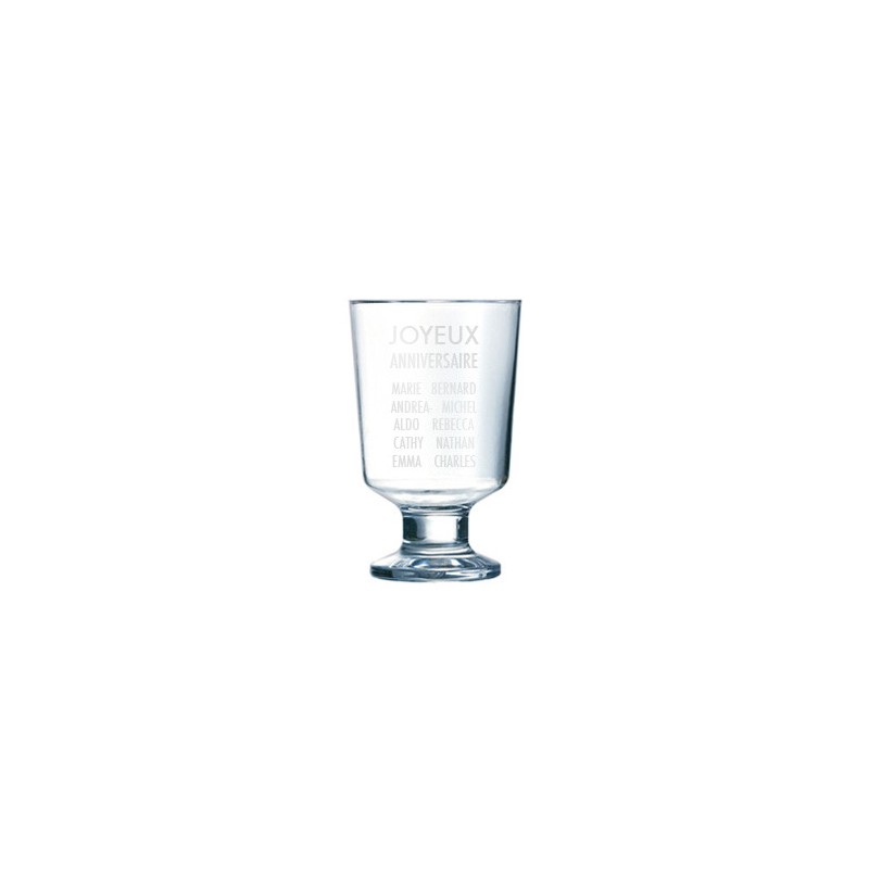 Verre Gobelet à Pied