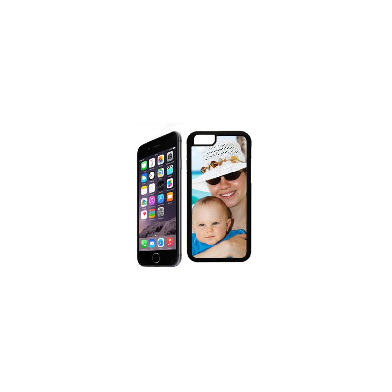 Coque Photo iPhone 6/6S Bord Noir