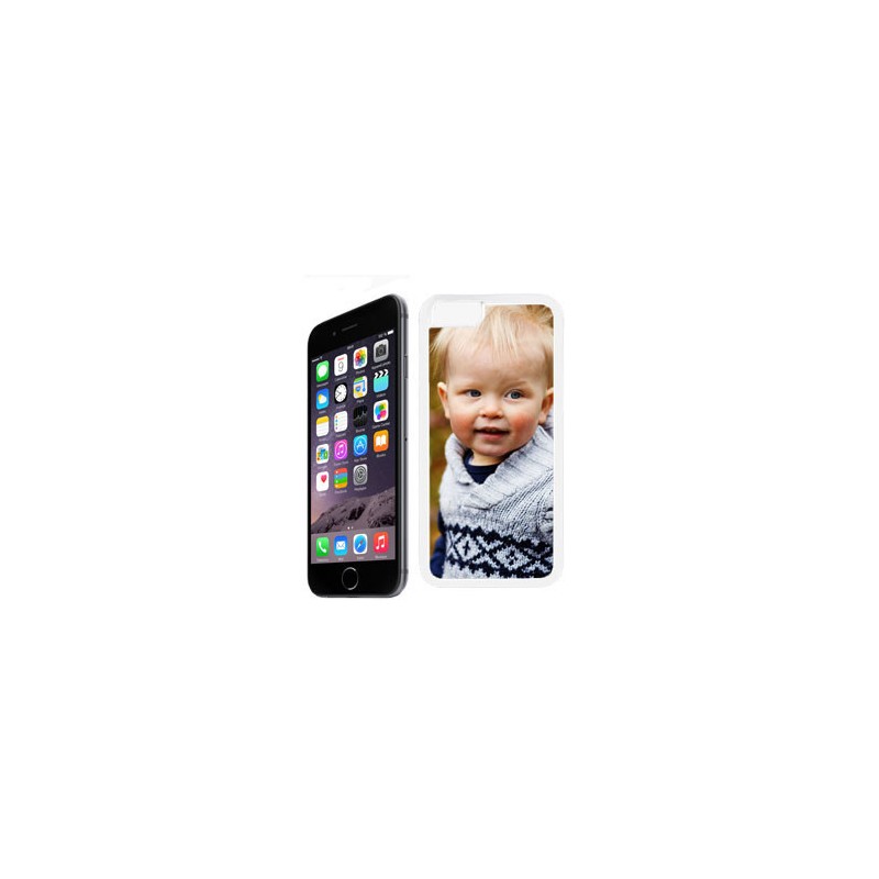 Coque Photo iPhone 6/6S Bord Blanc