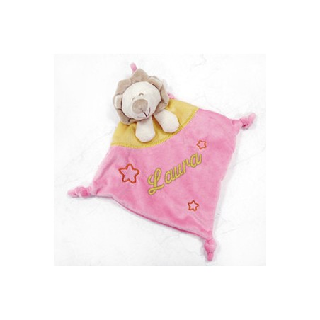 Doudou Napoléon le Lion Brodé
