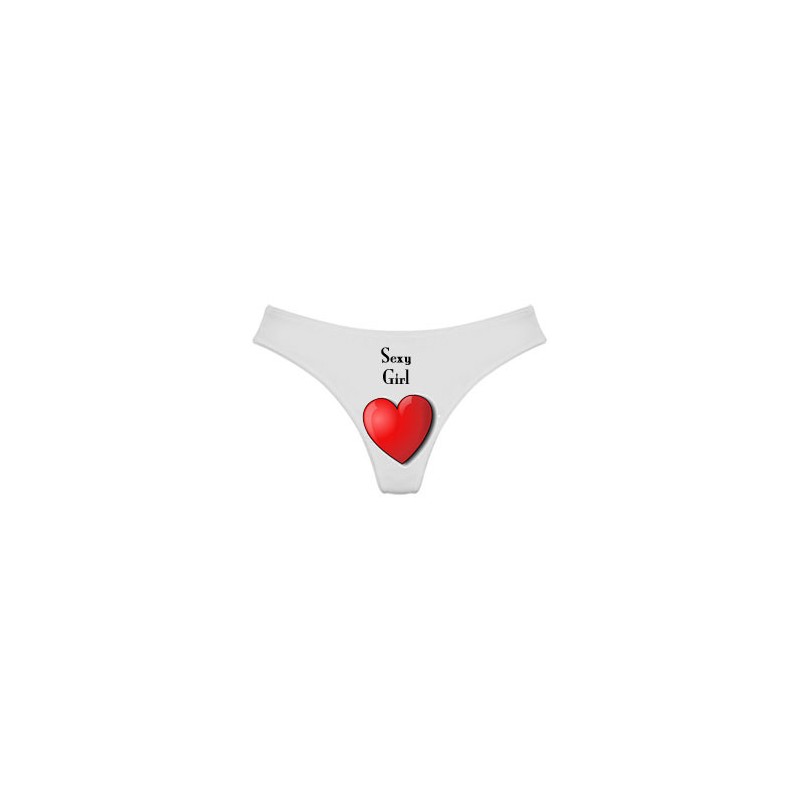 String Blanc pour Femme